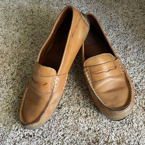 POLO Boys size 5 penny loafers
